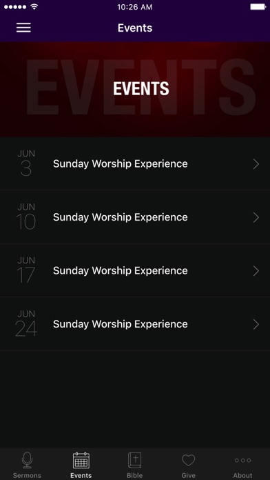 Dunamis Church App screenshot 2