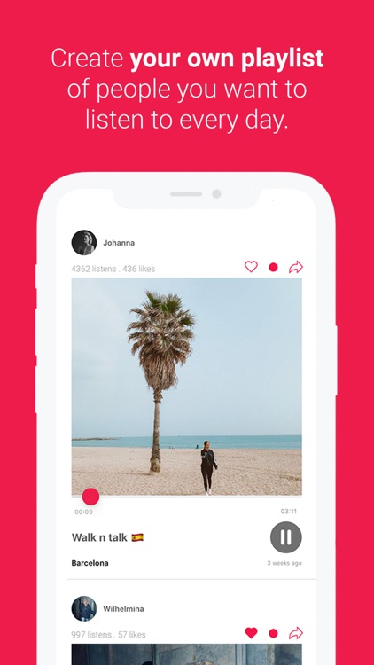 Logcast - Social Audio Network