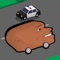 Icon Head Racing vs Police Car game