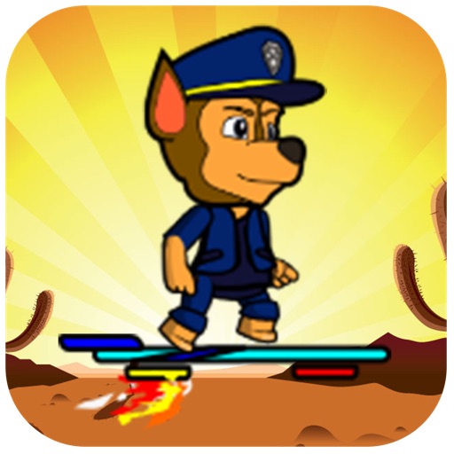 Super Puppy Skater Icon