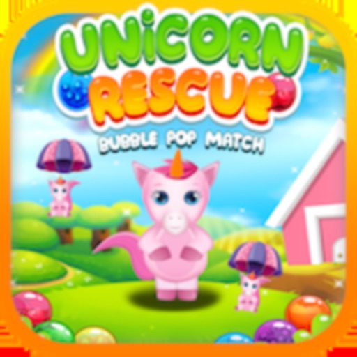 Best Unicorn Rescue Bubble Pop iOS App