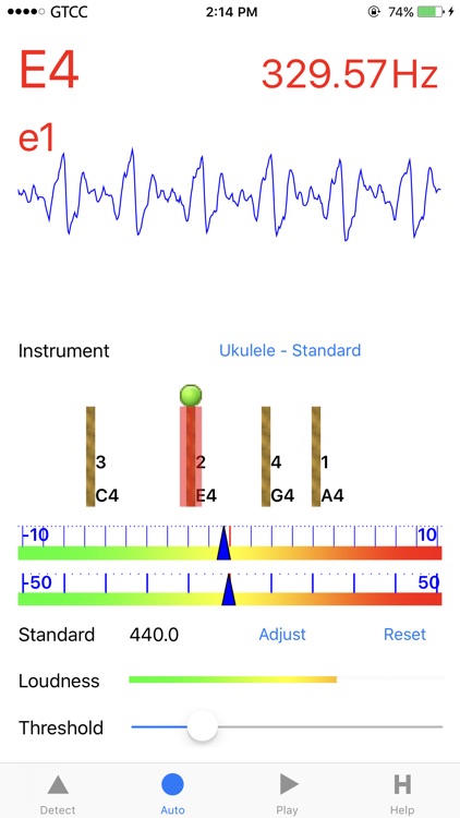 Accurate Ukulele Tuner