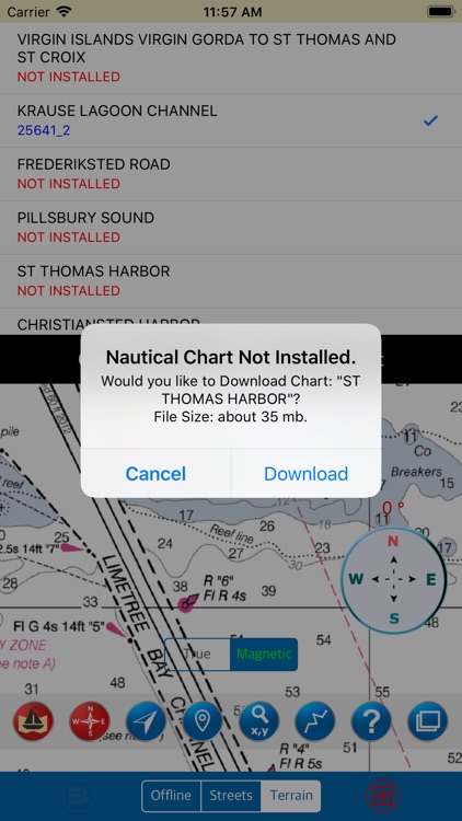 US Virgin Islands Marine GPS