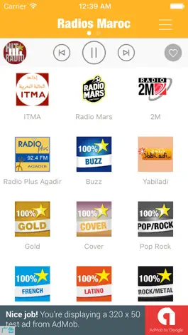 Game screenshot Radios Maroc FM Live Stream AM apk