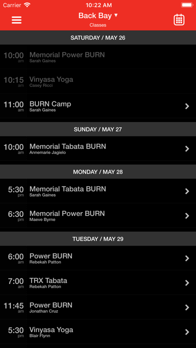 Burn Fitness Studios screenshot 3