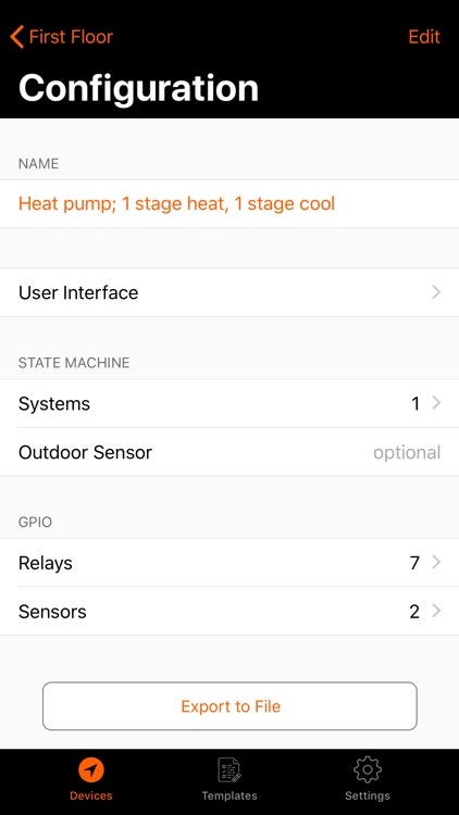 Climate Config