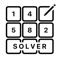 This application solves a problem of Sudoku or Number place of multi-size such as 9x9, 12x12 and 16x16