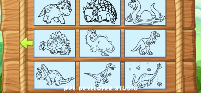 Dinosaur T-rex Coloring Book(圖2)-速報App