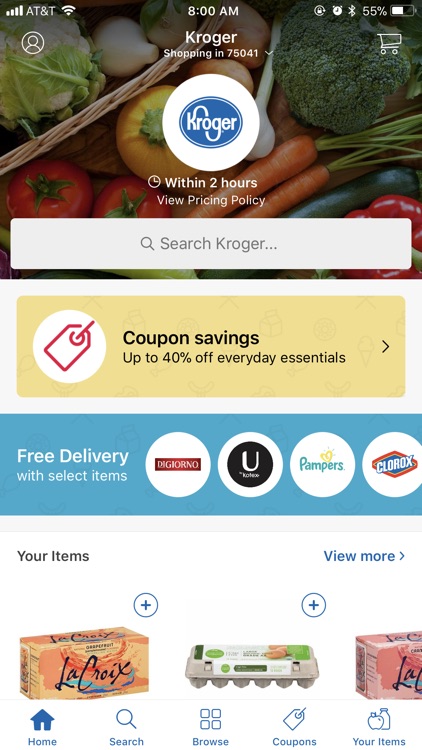 Kroger Delivery
