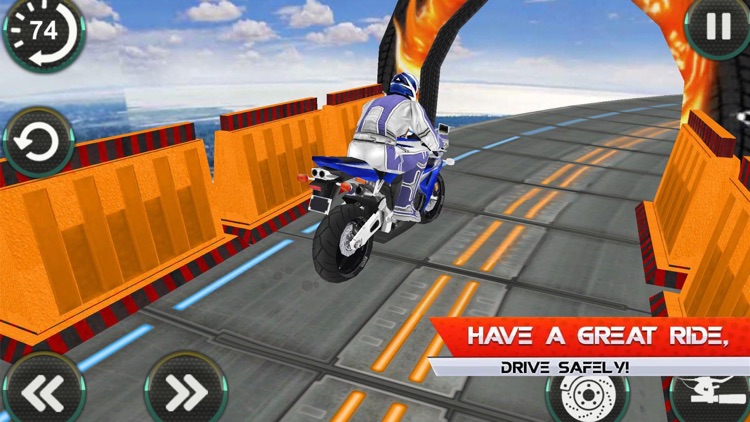 Sports Bike Rider: Tricky Stun