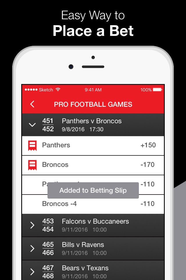 STN Sports Mobile Sportsbook screenshot 3