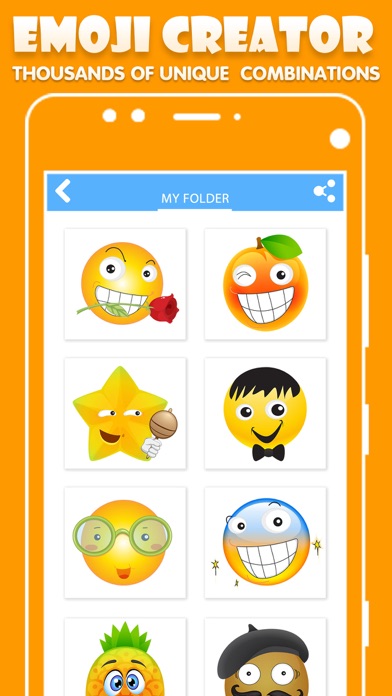 How to cancel & delete Emoji Creator: Emoticons Maker from iphone & ipad 4