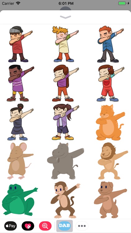 "Dab" Sticker Pack