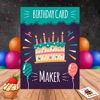 Icon Birthday Card Maker