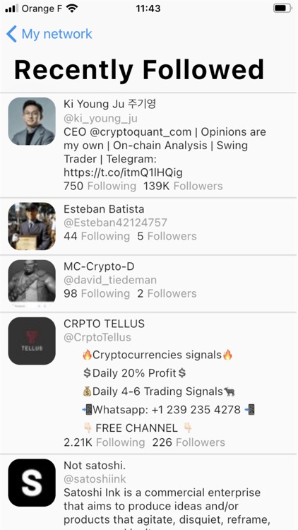 Stats + for Twitter - Unfollow screenshot-4