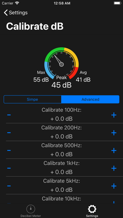 Decibel Meter(Sound Meter) Pro screenshot 4