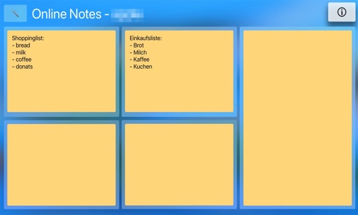 Online Notes for TV icon