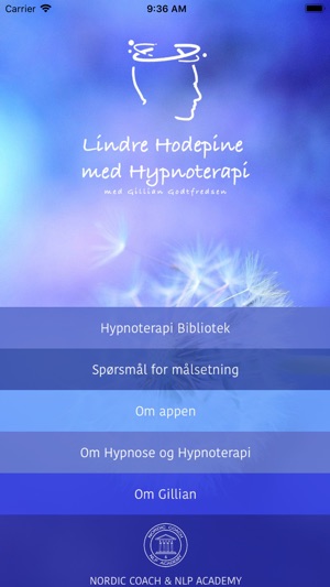 Lindre hodepine - hypnoterapi