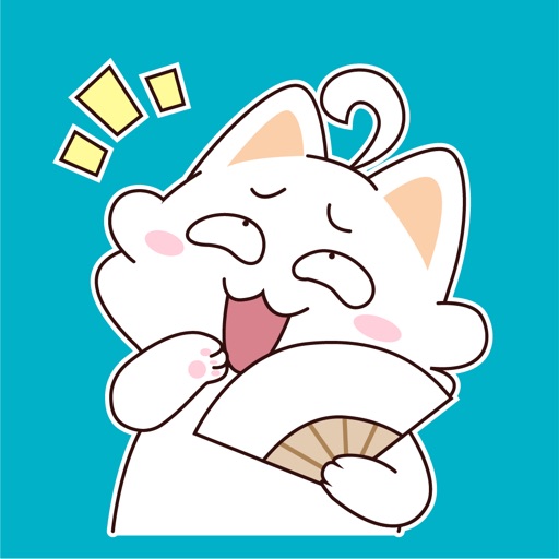 Fatty Cat Animated Stickers Icon
