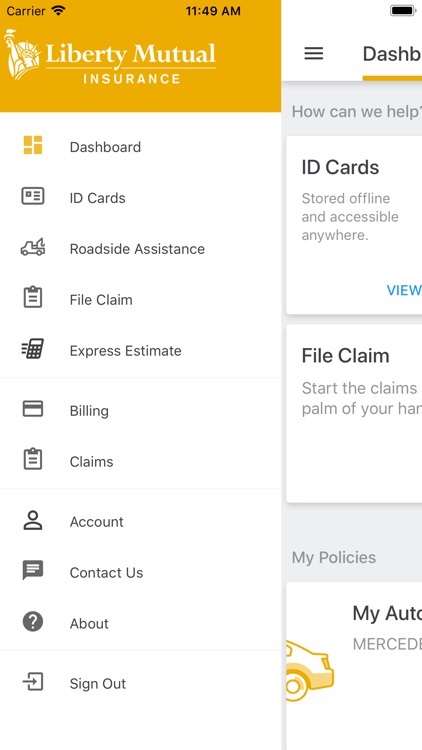 Liberty Mutual Mobile screenshot-4
