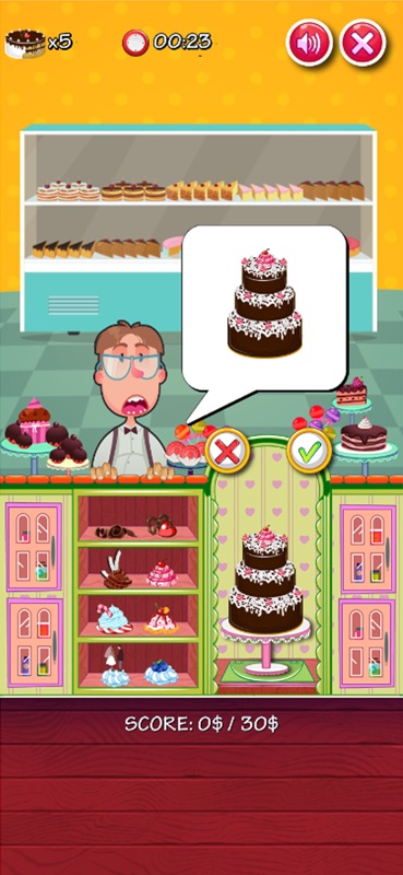 cake shop game online