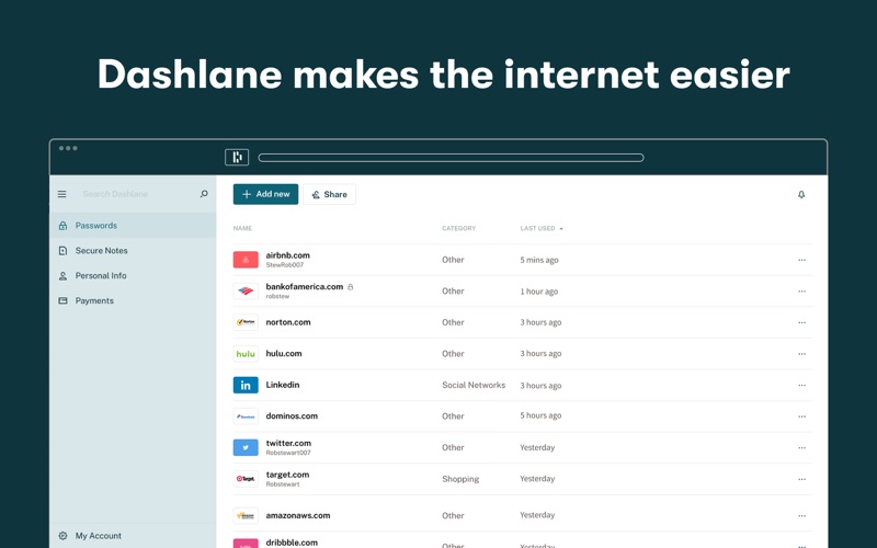 dashlane for safari