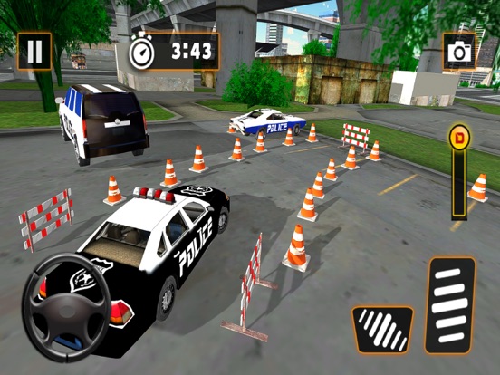 Real City Police Car Parking screenshot 2