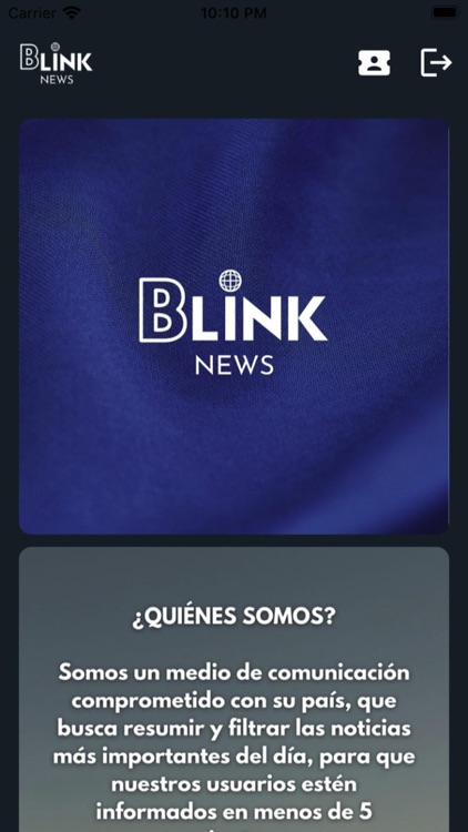 Blink news