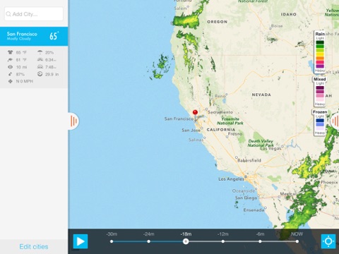 NOAA Radar & Hurricane inFocus screenshot 2