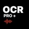OCR Pro+ is a great way to scan documents and convert the information to text
