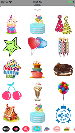 Wish Happy Birthday Stickers(圖3)-速報App