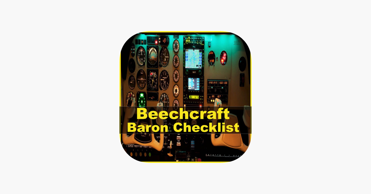 Beech Baron Flight Checklist をapp Storeで