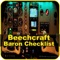 Icon Beech Baron Flight Checklist
