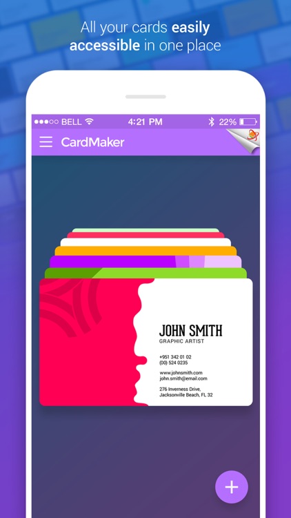 Business Card Maker + Designer screenshot-4