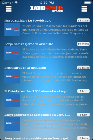 Radio Marca Asturias - náhled