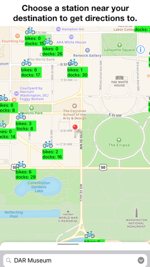 Bike Stations Washington DC(圖5)-速報App