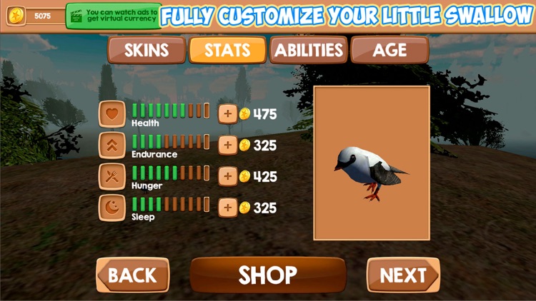 Swallow Bird Simulator 3D screenshot-3