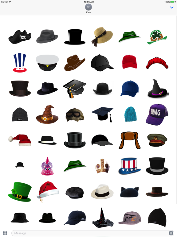 flat cap stickers