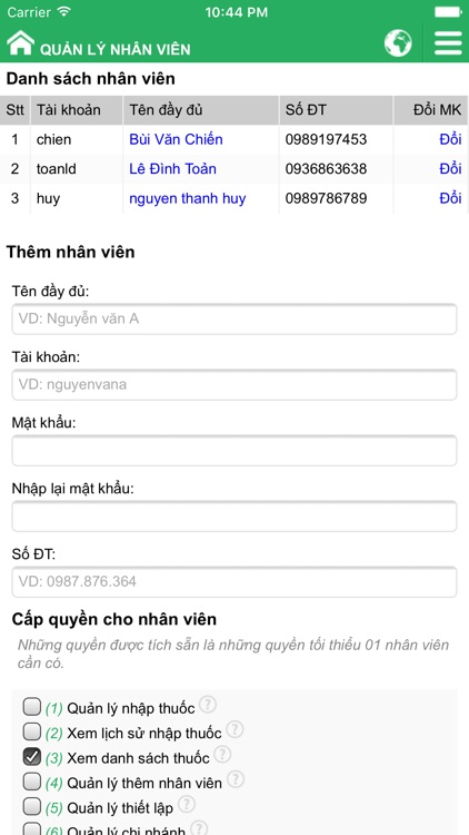 Quản lý dược phẩm screenshot-4