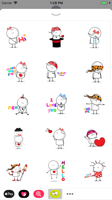 Love Couple Cute Sticker screenshot 2