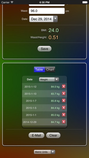 Weight Chart(圖3)-速報App