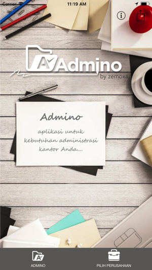 ADMINO app