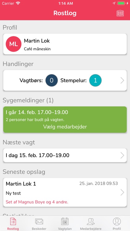 Rostlog