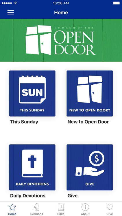 Church of the Open Door App