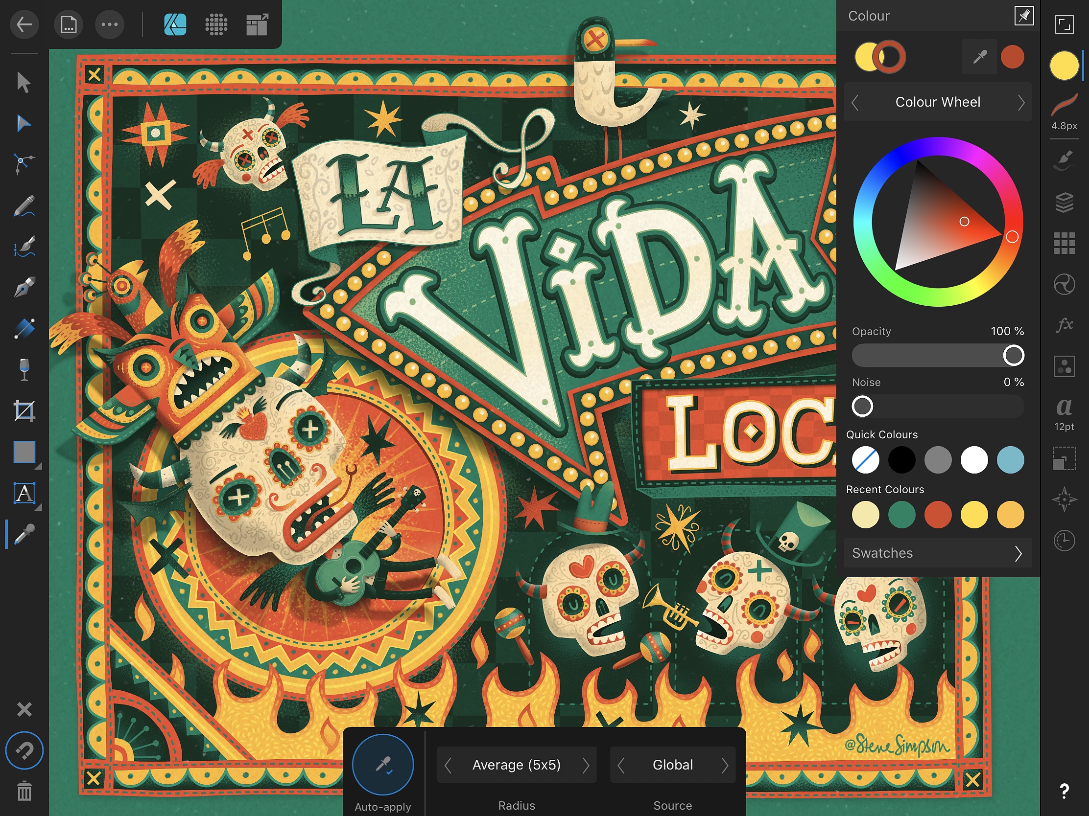 Screenshot do app Affinity Designer