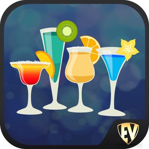 Cocktails and Drinks Recipes Icon