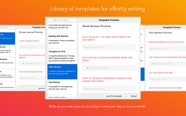 Dyrii Journal On The Mac Screenshots