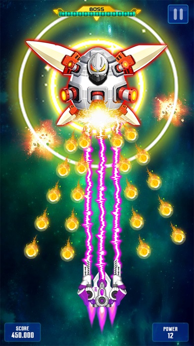 宇宙戦争: レトロ エイリアンシューター ゲーム screenshot1