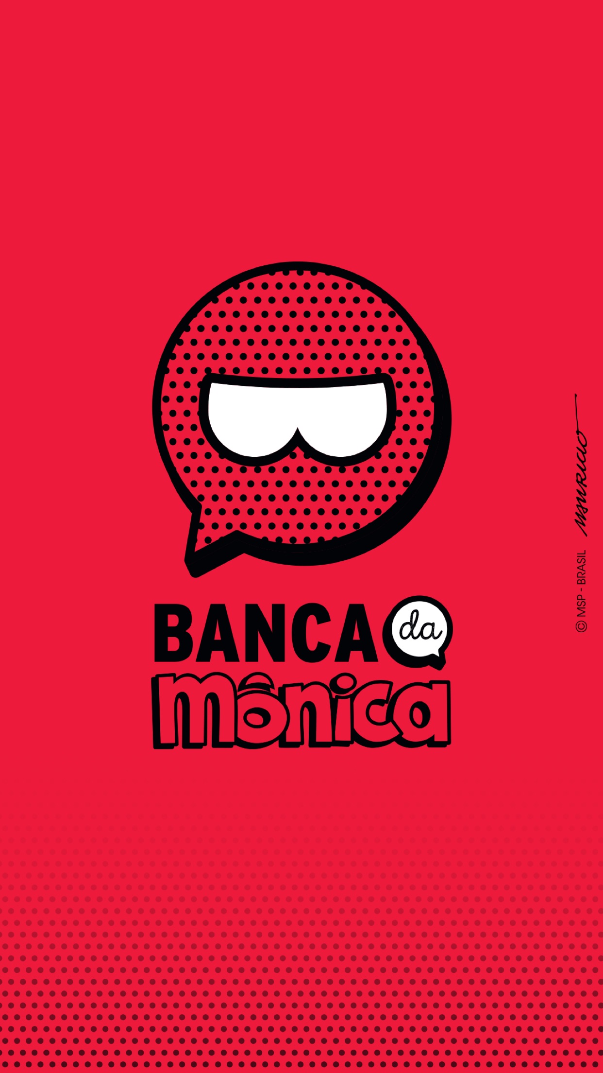 Screenshot do app Banca da Mônica