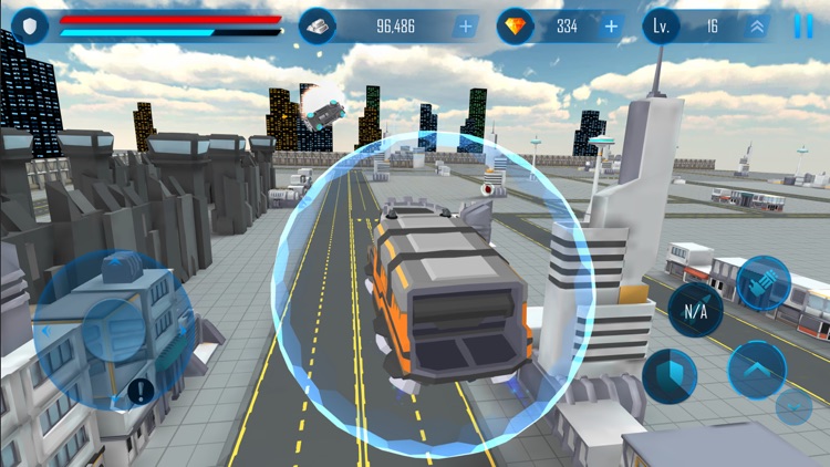 Flying Car Shooting screenshot-5